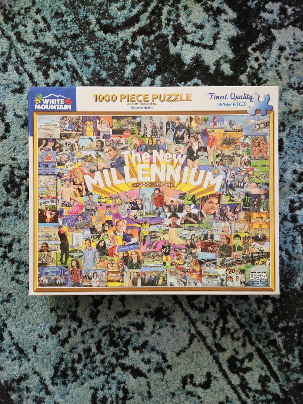 White Mountain The New Millennium 1000 Piece Puzzle!